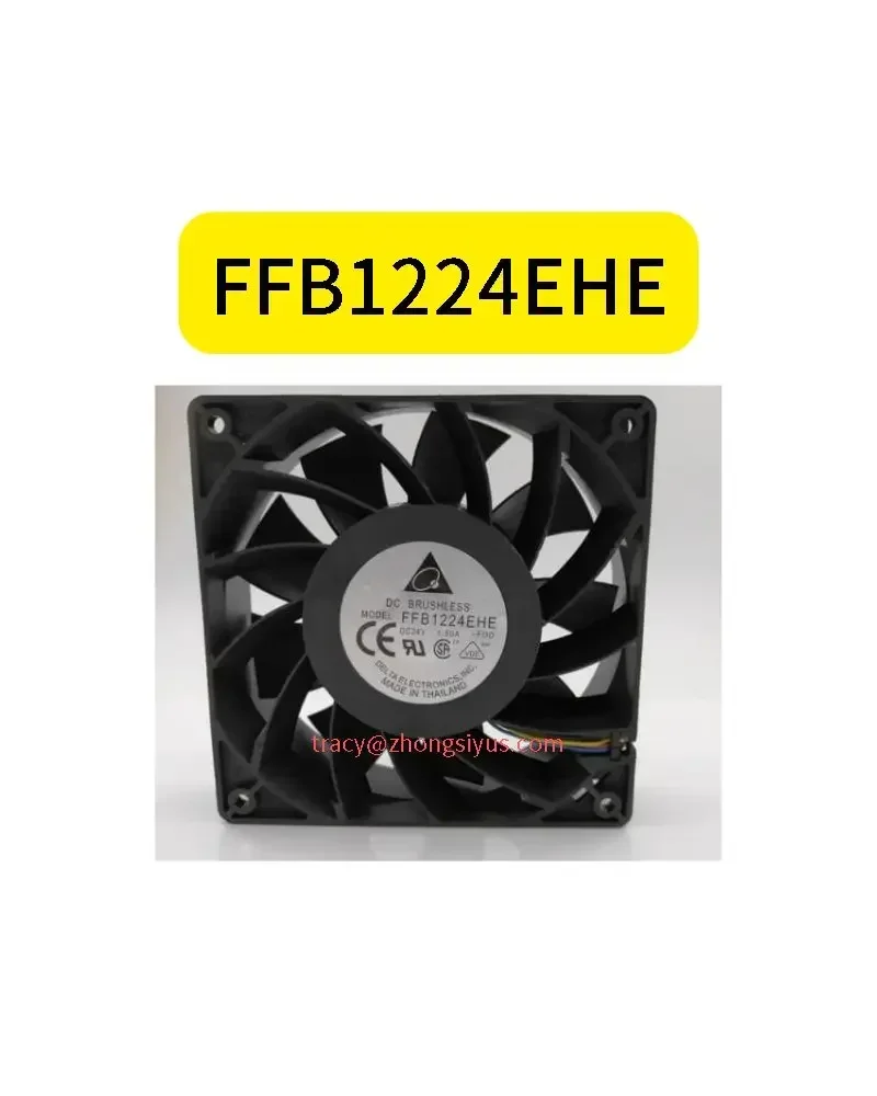 

New 12CM 12038 24V 1.5A FFB1224EHE Large airflow violent inverter cooling fan