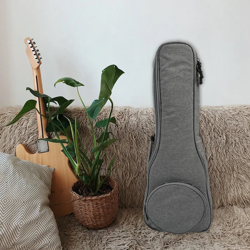 Cotton Ukulele Bag Soft Case Gig Waterproof Oxford Cloth Ukelele Hawaii Four String Guitar Backpack