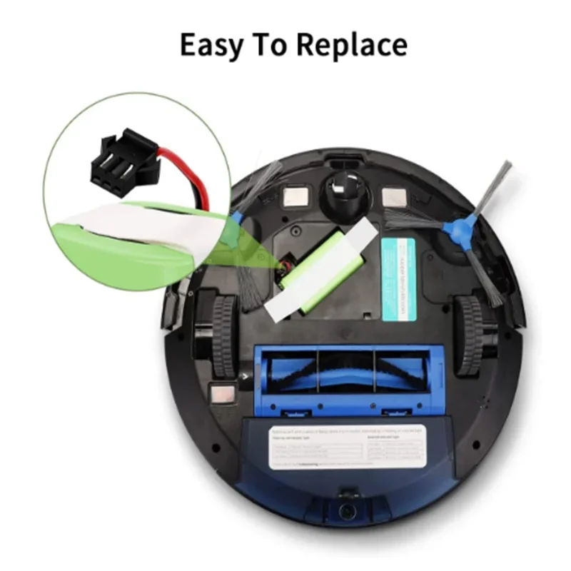 18650 pacco batteria 14.4V 2.6Ah per Cecotec Conga Excellence 950 1090 Ecovacs Deebot DN621 601 Eufy RoboVac 35C Panda i7 V710
