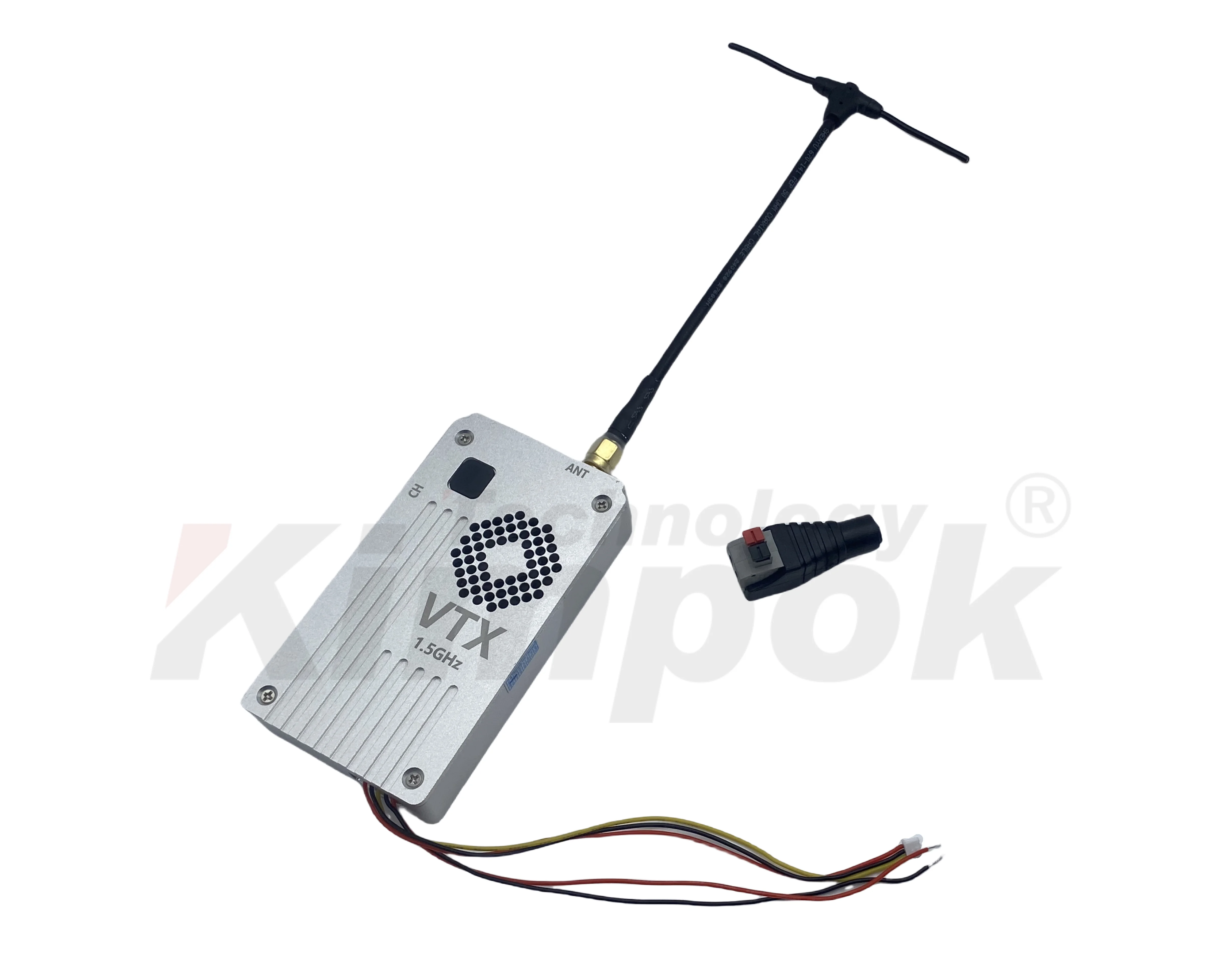 جهاز إرسال واستقبال فيديو 1.5 جيجا هرتز 5 وات 1505-1680 ميجا هرتز 5 وات VTX FPV نظام نقل عالي الطاقة