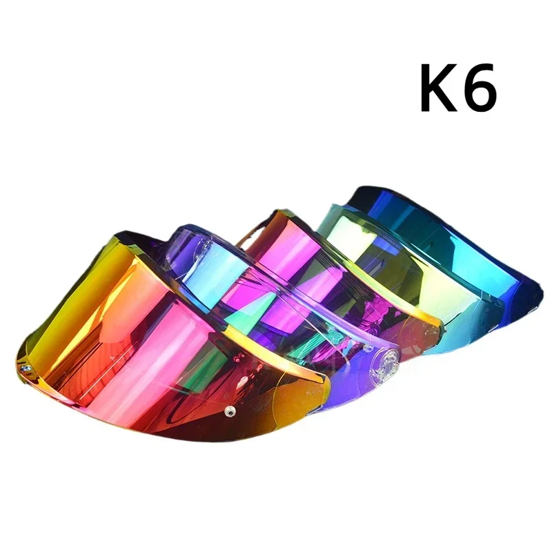 

K6 Helmet Visor Lens Motorcycle Full Face Helmet Visor Lens Replacement Lens for K6