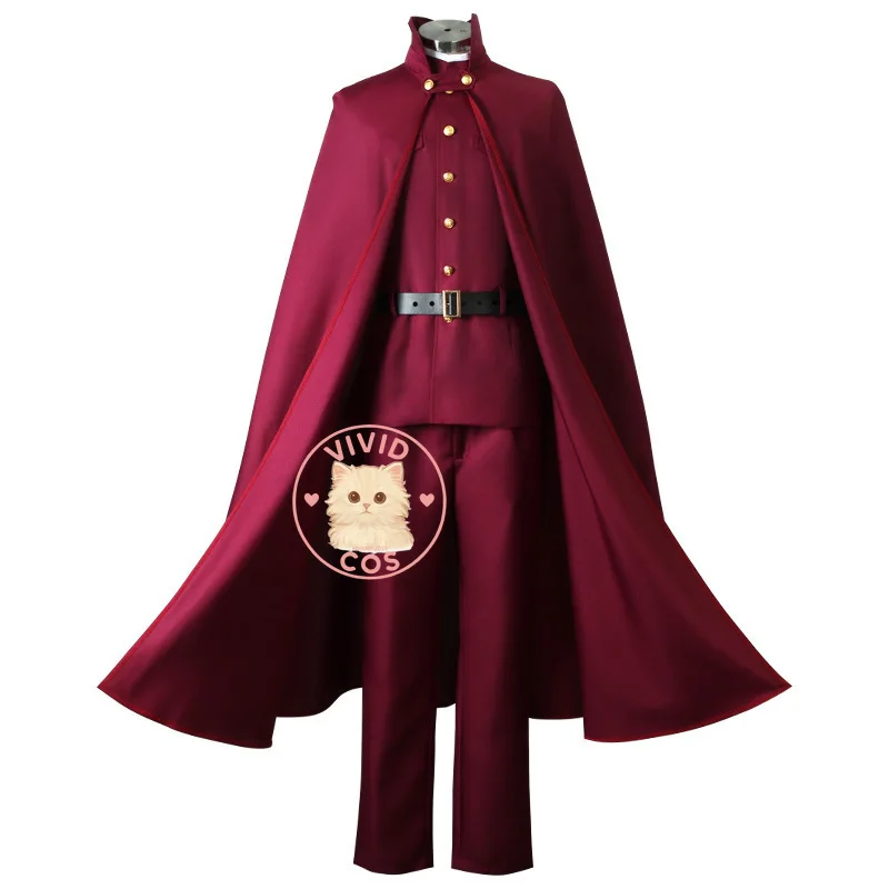 أزياء بونغو الضالة للكلاب التأثيرية أزياء أنيمي سايجيكو جونو الأرجواني مجموعة الزي الكلاسيكي للعب الأدوار ملابس تنكرية للرجال للهالوين