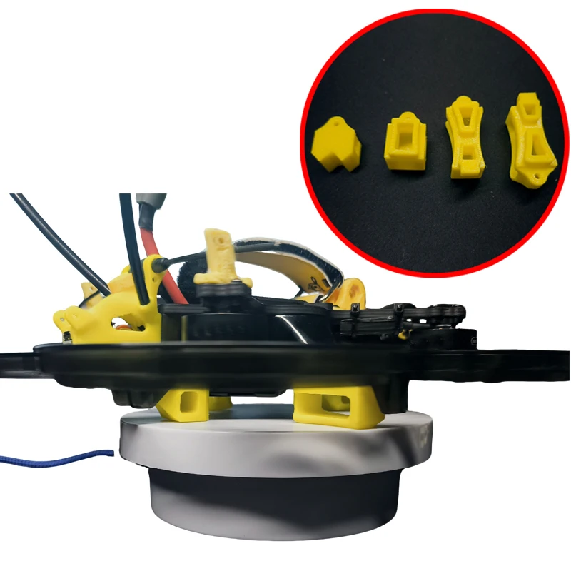 

1 комплект для SpeedyBee Bee35, защита шасси, буферная накладка, защитный коврик для ног, защита от столкновений для FPV, аксессуар для дронов