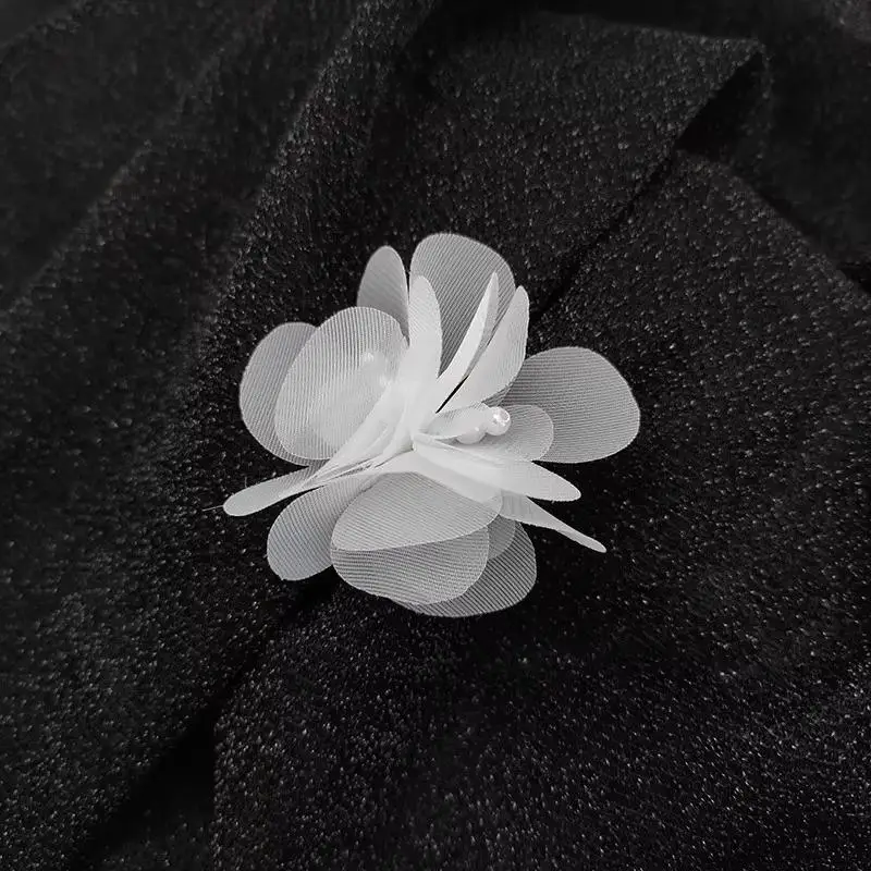 10 Stück Blumenstickerei-Applikations-Patches, Spitzenbesatz für DIY-Hochzeitsringkissen-Dekoration – Detail 5