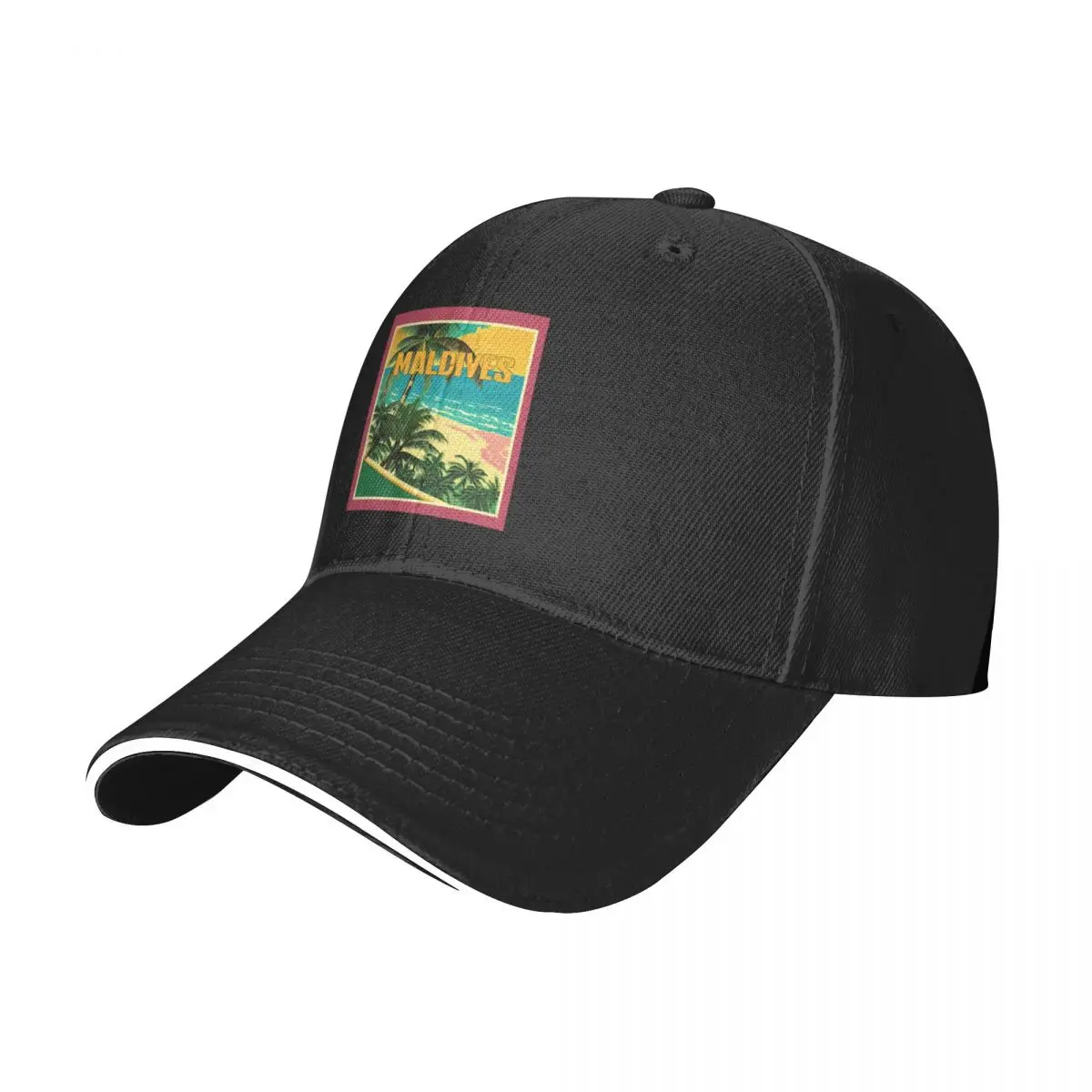 Maldives Baseball Cap Rave Luxury Brand Trucker Hats For Men Women's