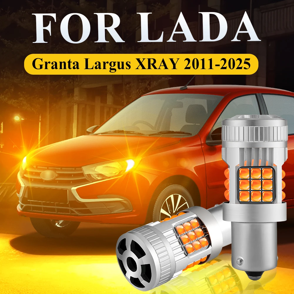 

For VAZ Lada Granta 2190 2191 2192 2194 Largus XRAY Turn Signal LED Light Bulb 2011-2025 2012 2013 2014 2015 2016 Indicator Lamp