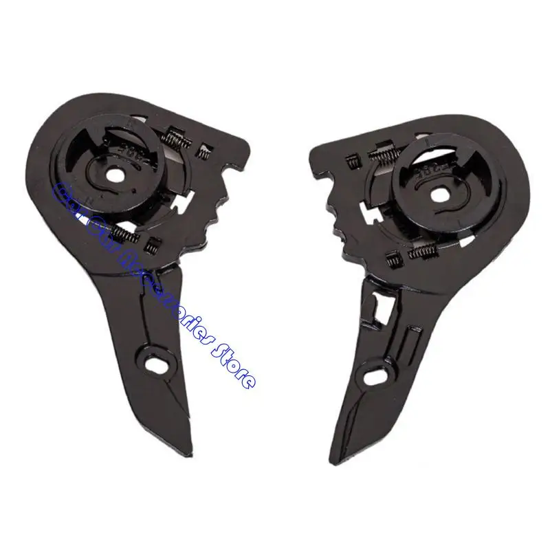 

242D 1 Pair Motorcycle Helmets Visors Gear Base Plate for FF300 Replacement Face Shield Visors Base Helmets Accessories