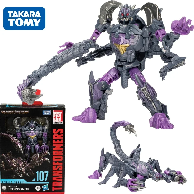 

In Stock Takara Tomy Transformers SS Series Ordinary Number SS-107 D Giant Scorpion/Sark Robot Anime Action Model Toys Gift