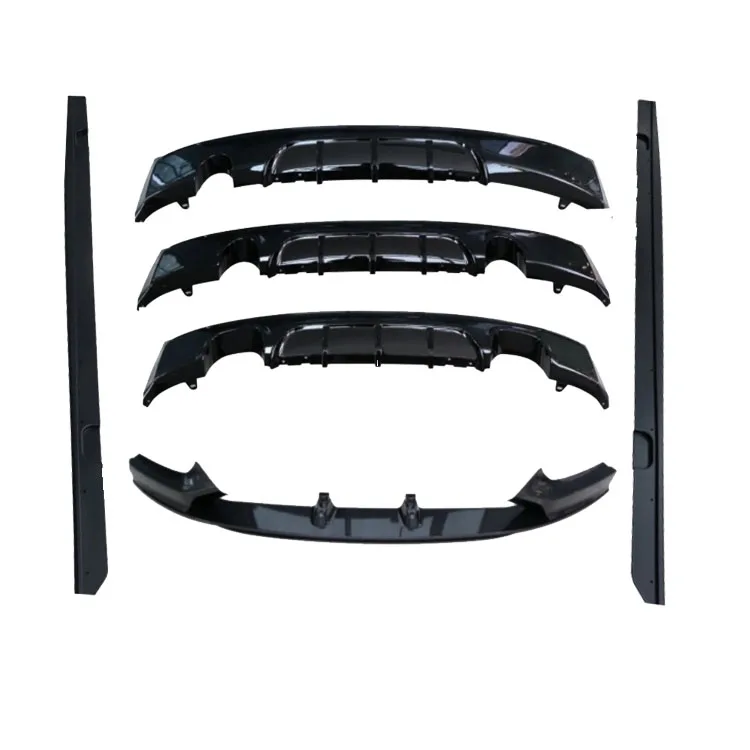 

New High Quality MP Style Black Warrior Bumper Front Lip Tail Lip Side Skirt Body Kit for 2 Series F22 Plug+Play Bolt-On