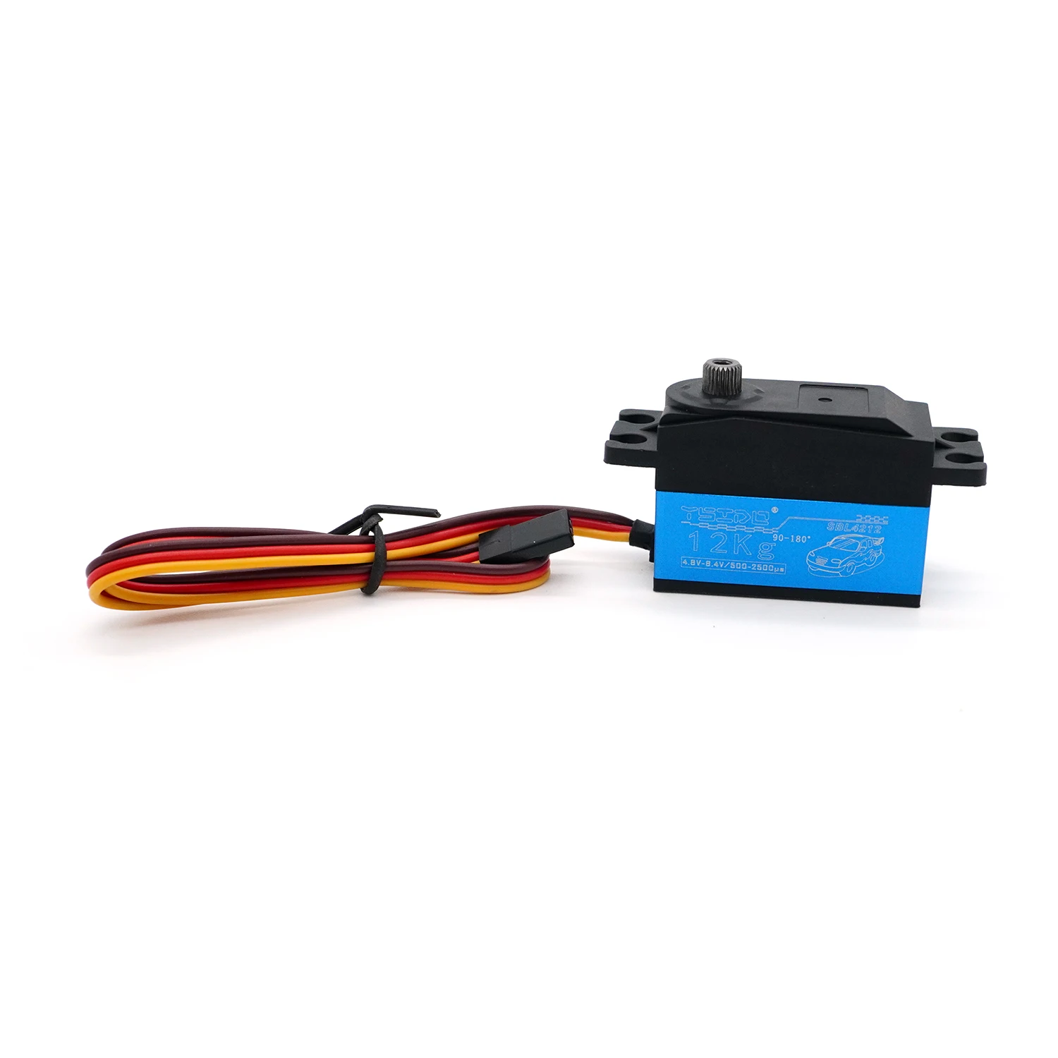 Low Profile 12KG Digital Servo with 25T Horn for 1/10 1/12 RC Car Wltoys SCX10 TRX4 RC Boat Robot Helicopter RC Crawler Model
