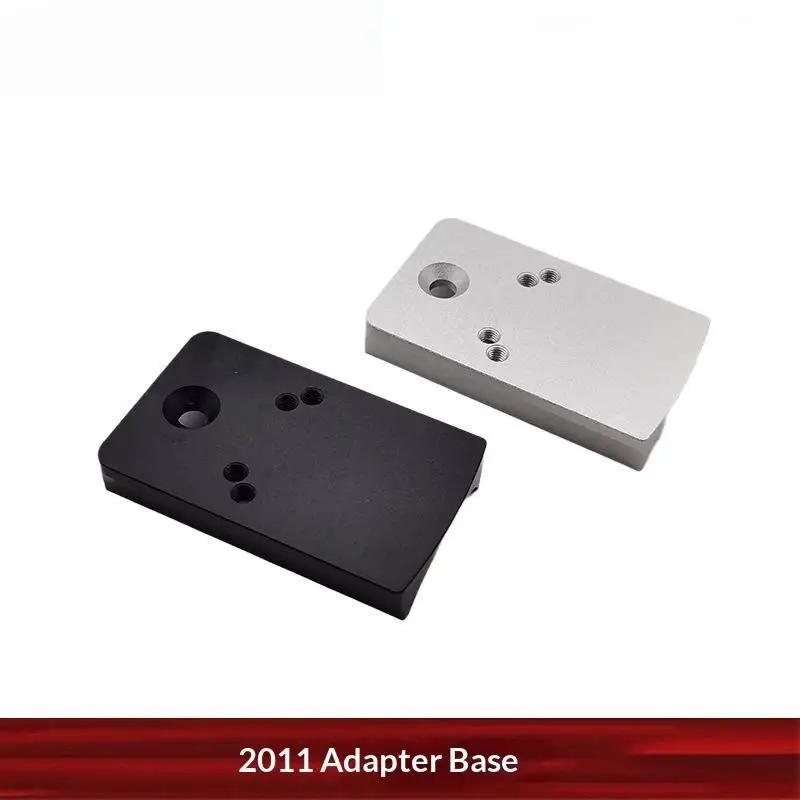 2011 CNC Metal Adapter Base RMR Compatible Mount: Plate Precise Machined Model Toy Outdoor Game