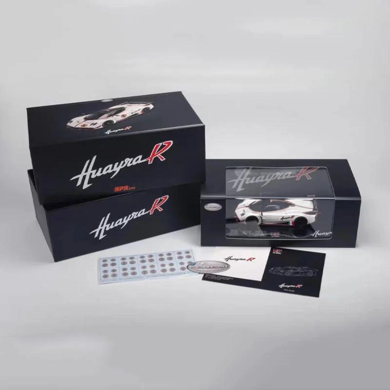 جديد في المخزون Lcd 1:43 Pagani Huayra R سبيكة مصغرة Diecas نموذج Apa Xpo 2025 انفصال نموذج سيارة لعب الاطفال هدية مزخرفة #5