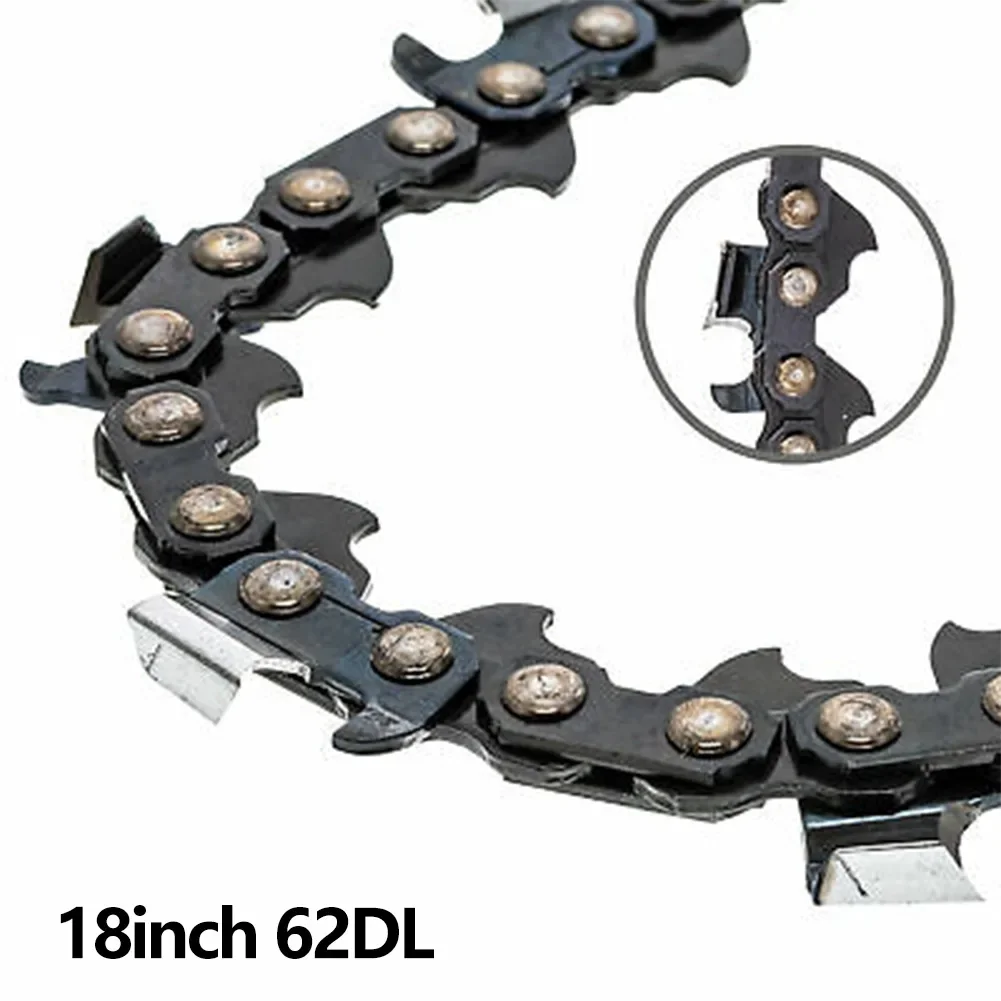 Full Chisel Chain Gauge .050 Inch Pitch 3/8 Inch Low Profile Chain Saw Parts For A Chainsaw Chain 62 Drive Links