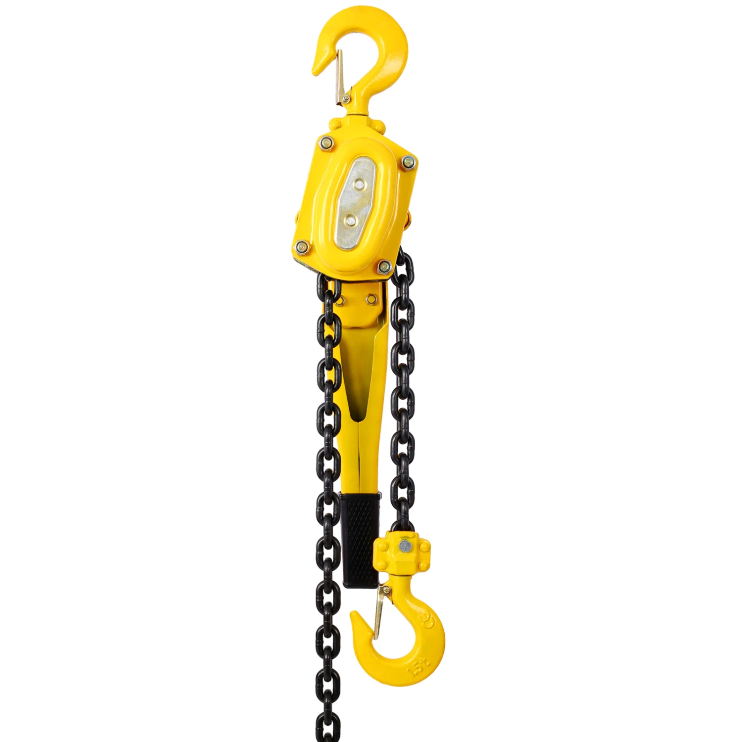 Rantai tuas Hoist 1 1/2 Ton 3300lbs kapasitas rantai 10 kaki datang bersama dengan kait tugas berat Tuas Ratchet blok rantai Hoist Lift P