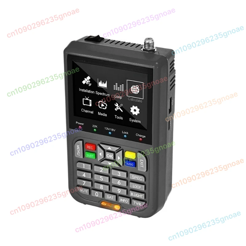 

Digital Satellite Finder Meter DVB-S2X Professional HD Display for Dish Alignment and Signal Measurement