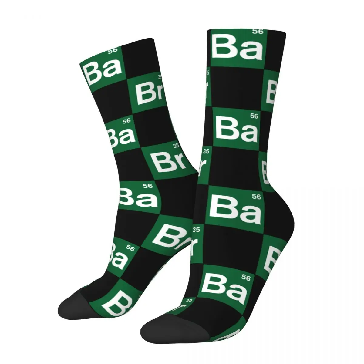 

Fashion Men's Socks Harajuku Breaking Bad Funny Chemistry Sock TV High Quality Women Socks Spring Summer Autumn Winter