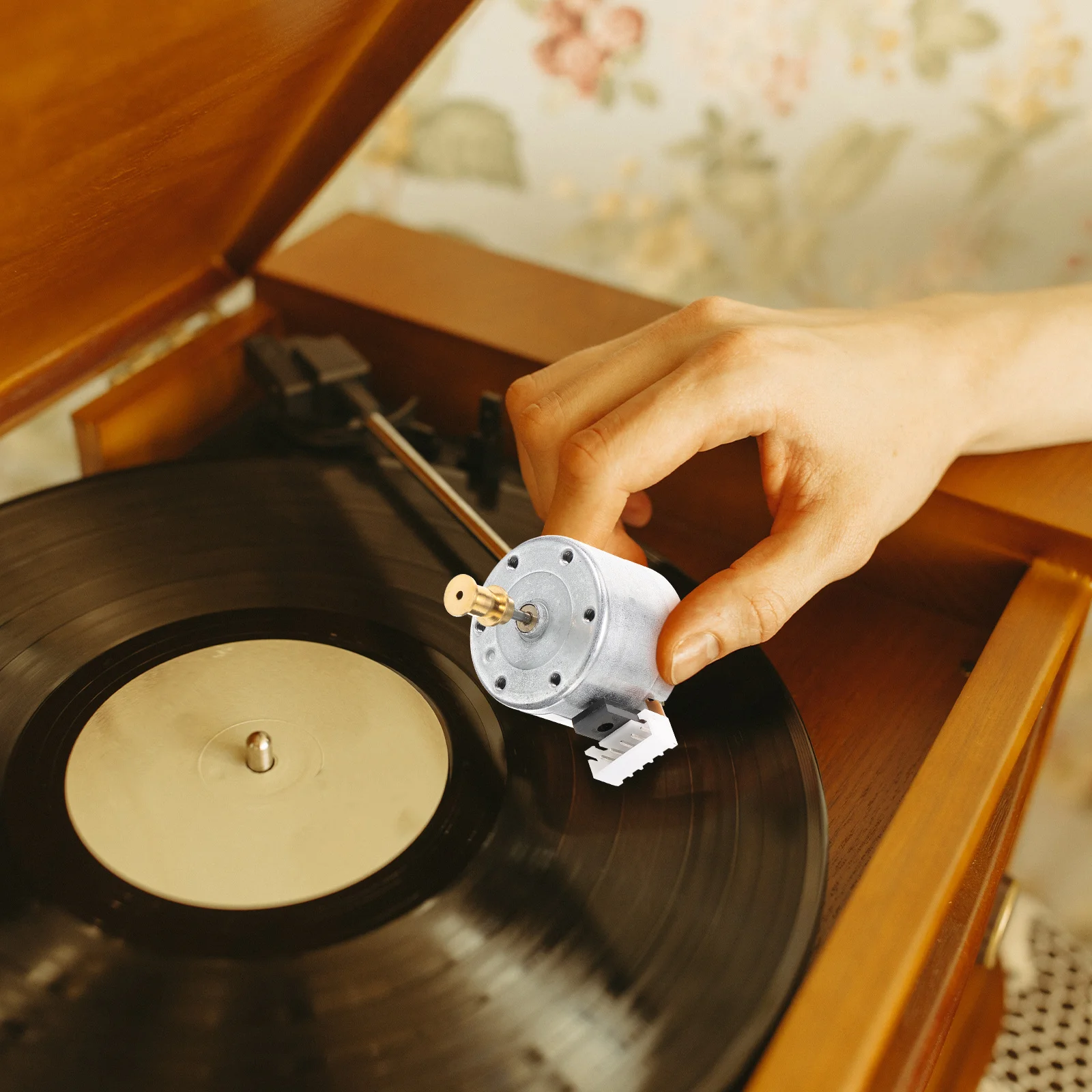 

Replacement 3-Speed Motor for Vinyl Record Player Turntables Motor Phonograph Gramophone Part Durable Copper Accessory