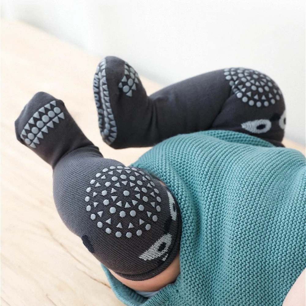 

A-Class Pure Cotton Baby Knee-High Socks Anti-Slip for Walking Unisex for Boys & Girls Long Tube Children's Floor Socks