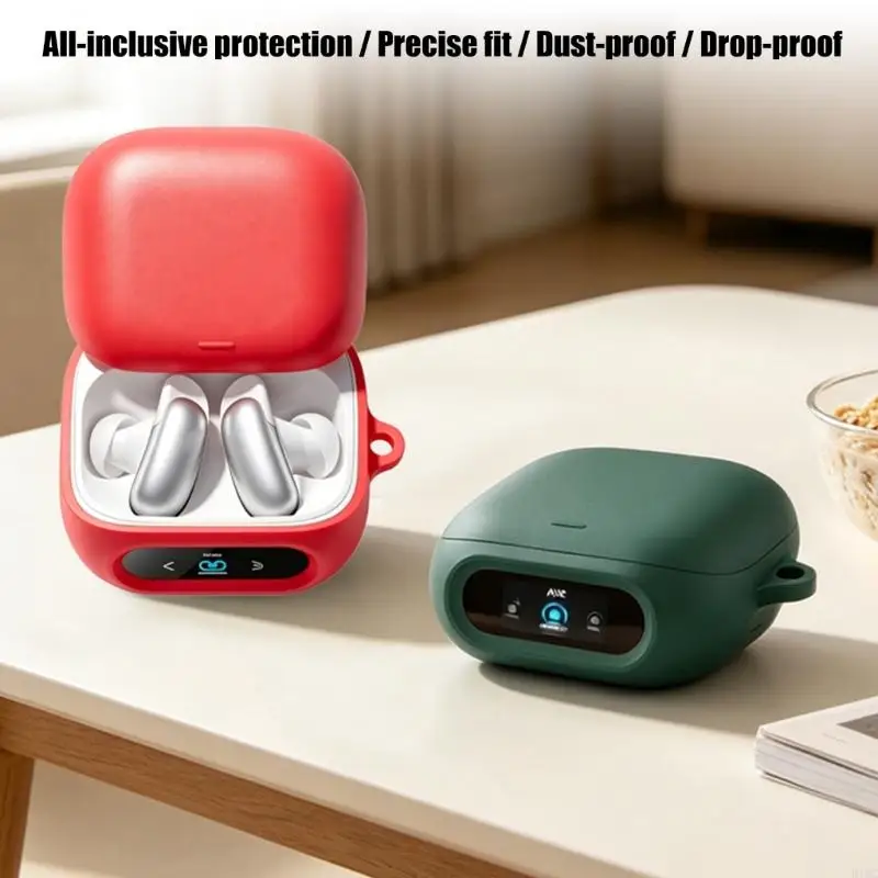 Earbud Silicone Shockproof Shell Flexible Washable Sleeve Guard Case Lightweight 