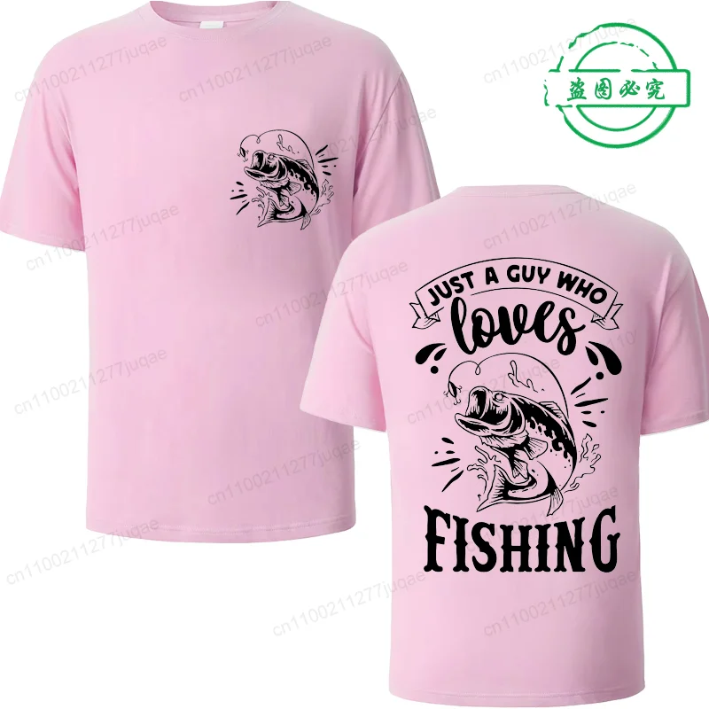 Fishing T Shirt Men Summer Fashion T-shirt Men's Fish Fisherman Funny Tops Fashion Tees Homme Brand Unisex Casual Tee Clothes