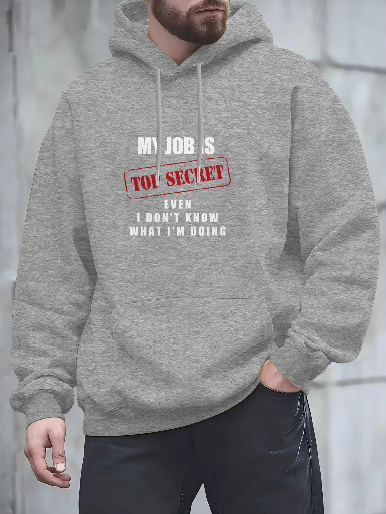 2025 Autumn New Men's Adult Sweatshirt Personalized Text Printing Comfortable Breathable Soft Casual Long-sleeved Sports Shirt