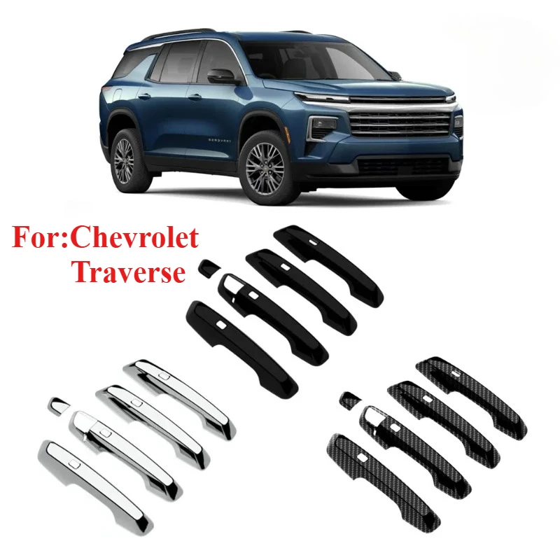 

For 2024 Chevrolet Traverse ABS specific Inner Door handle Bowl Cover Trim Interior Decoration Mouldings interior Accessories