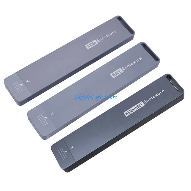 E65E NGFF NVME Enclosure Adapter M.2 to Type-A 3.1 SSD Adapter for NVME NGFF M/B-Keys