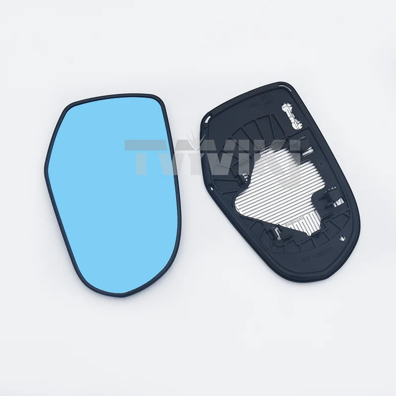 1 pair 2PCS Side Rearview Mirror Blue Glass Lens For HONDA ODYSSEY RB1 2005 2006 2007 2008 2.4L wide angle View anti glare