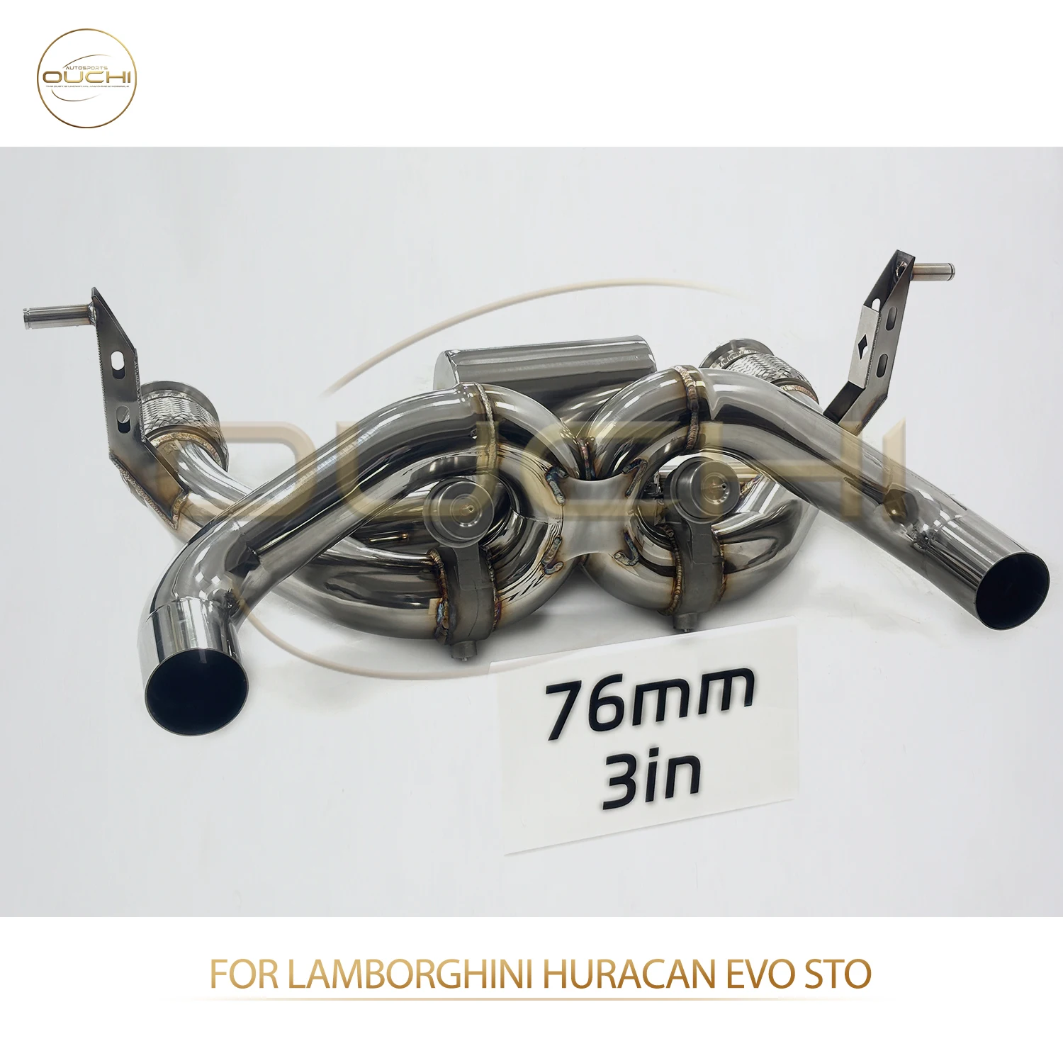 

for Lamborghini Huracan EVO STO Performance Exhaust System Stainless Steel Valved Muffler Reduction High Power Gain Racing
