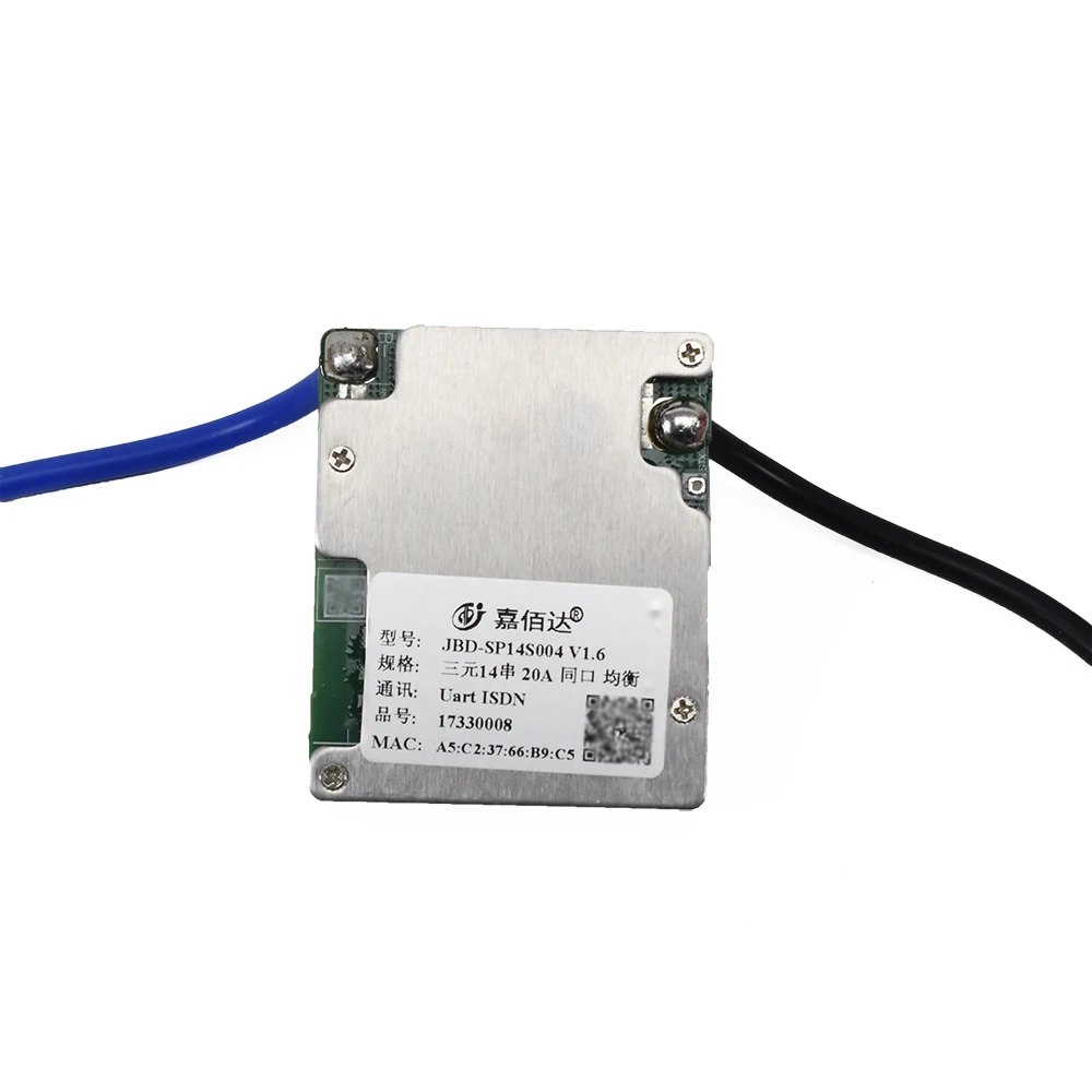 JBD 10-24S 7-14S Inteligentny BMS Automatycznie Identyfikujący Stringi 24V 36V 48V 60V 72V 20A 30A 40A 50A BT UART NTC Li-ion LiFePo4 Z Balanserem — zdjęcie produktu 2
