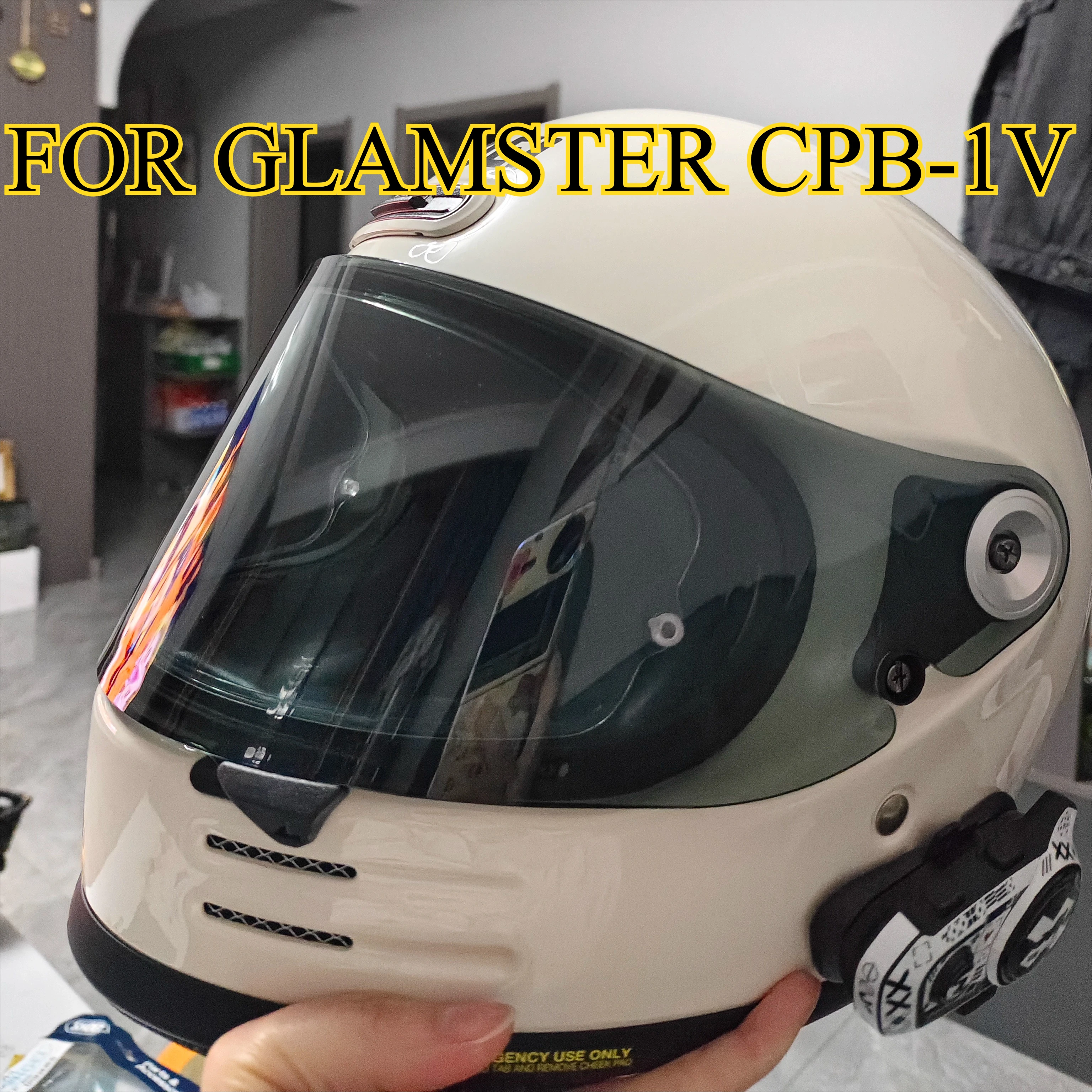 

Helmet Lenses HD Reinforced for Motorcycle Helmet GLAMSTER CPB-1V Retro Lenses 1PC
