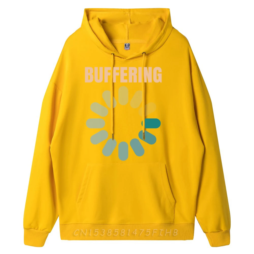 Discount Mens Hoodies Buffering Spinning Computer Loading Processing Gift Idea Hoodies Long Sleeve Leisure Hoodies Round Collar