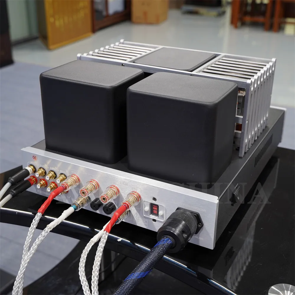 J-008 YAQIN MS-30L Integrated Vacuum Tube Amplifier SRPP Circuit EL34B*4 Class AB1 With Headphone Amp 2x50W 110V/220V view 4