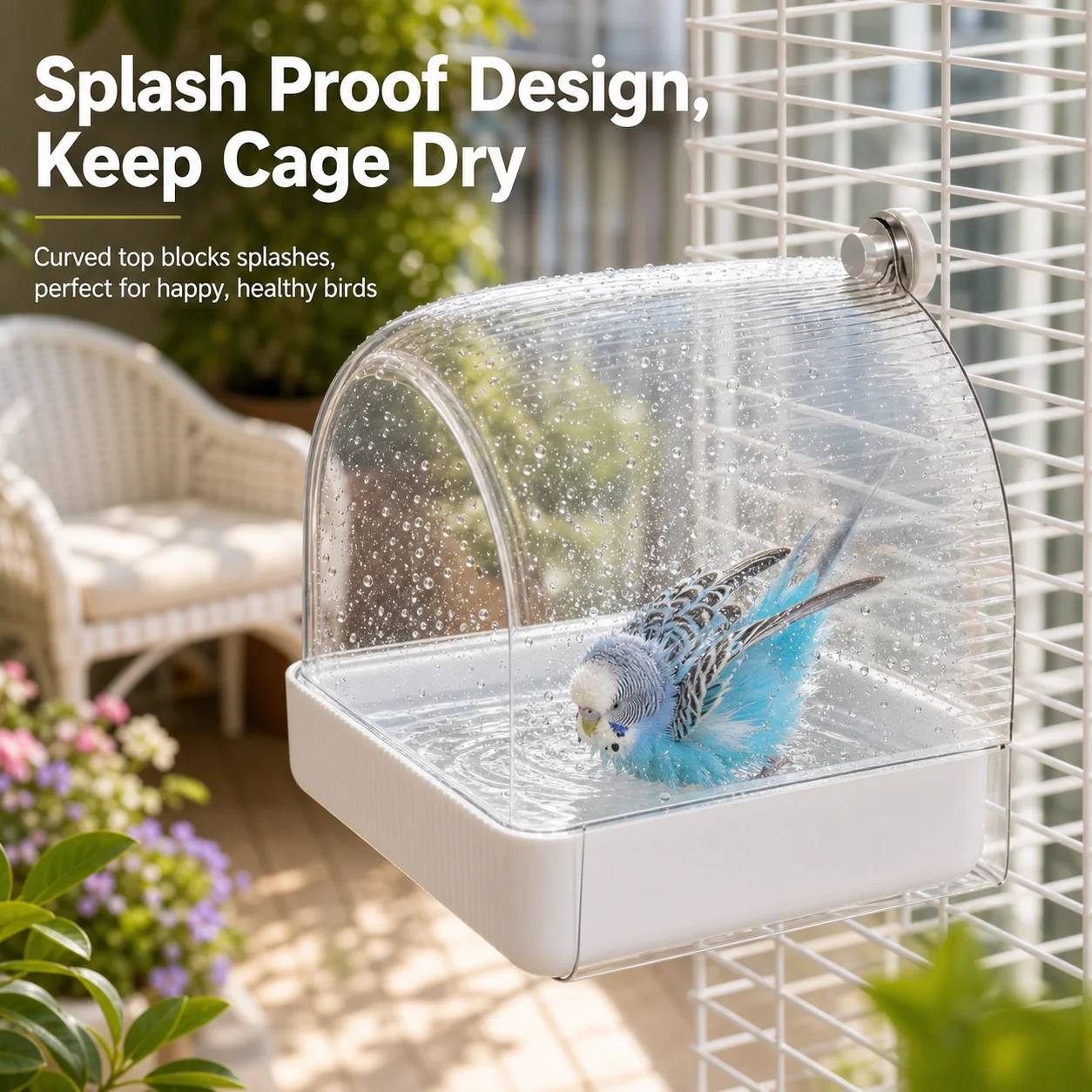 Thumbnail 2 - #38 Compare Bird Cage Bird Baths Before You Buy