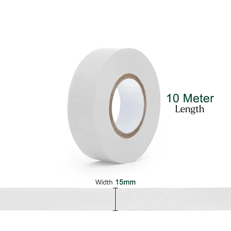 10 Meters Electrical Tape Wire Insulation Temperature Resistant Water Resistant Self-Adhesive PVC Electrical Tape 6PCS Color Set