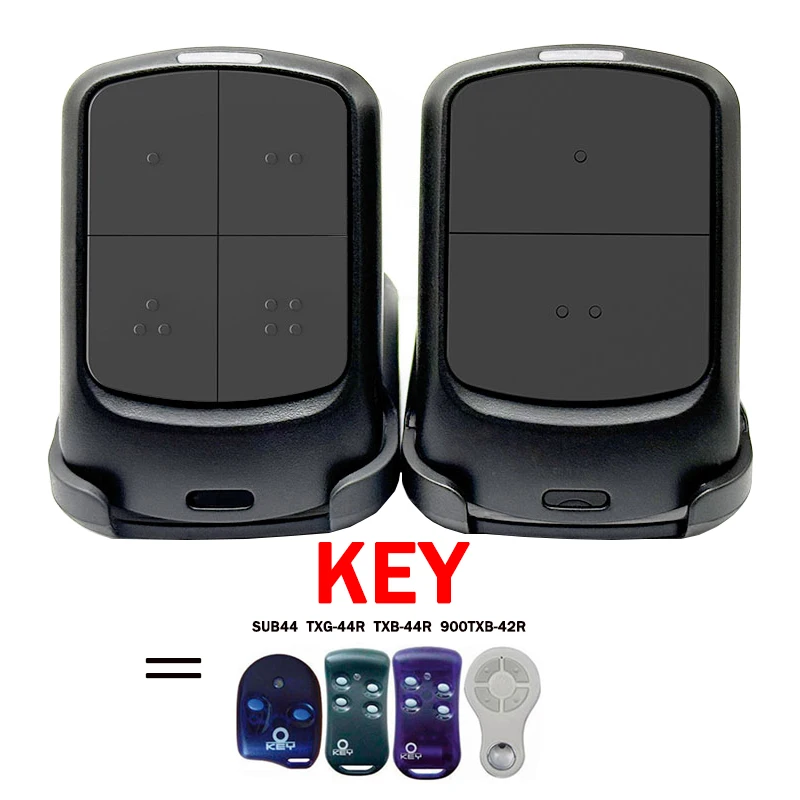 

KEY Garage Remote Control For KEY 900TXB-42R TXB-44R TXG-44R SUB44 433.92MHz Rolling Code