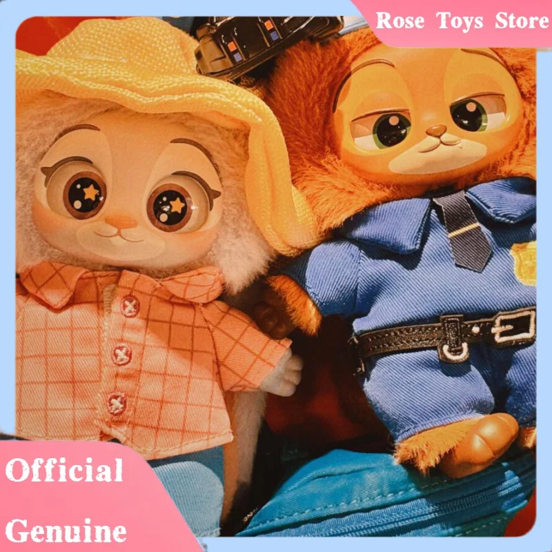 新しい本物のズートピアシリーズビニール人形バッグペンダントブラインドボックスかわいいトレンディなおもちゃ漫画のキャラクターの装飾品ミステリーボックスとしてギフト