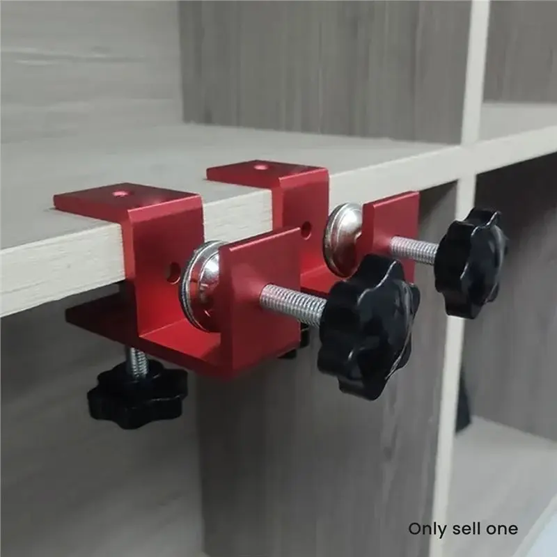B23B Woodwork Clamp Installation Tool Aluminum Alloy Wood Scriber Closing Plate Clamp Wardrobe Closure Strip