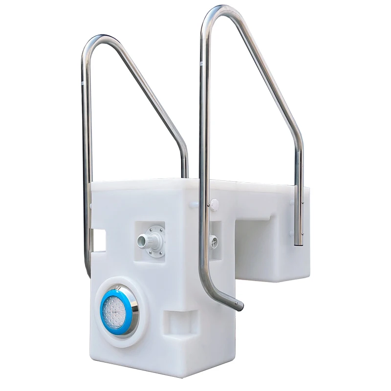 Swimming Pool Full Filter Set Wall-mounted Filter Acrylic Fiberglass Pool Filter Equipment Fittings With Pump Time Control