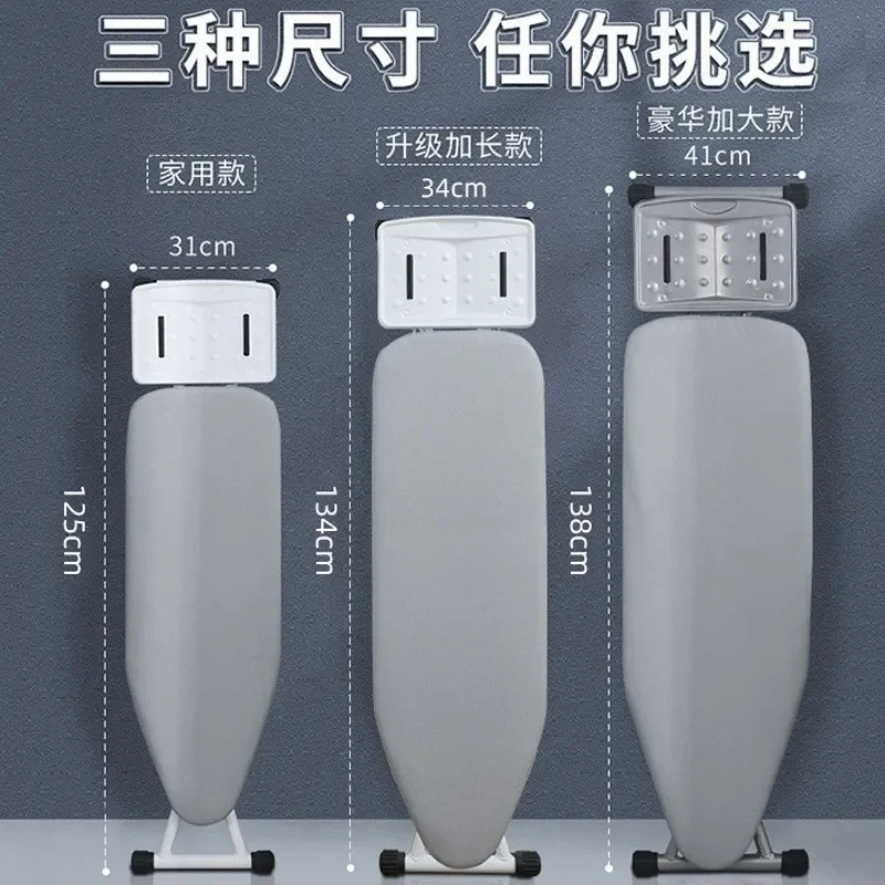 for Commercial Ironing Board Household Vertical Folding Ironing Rack Large Clothes Ironing Table with Cloth