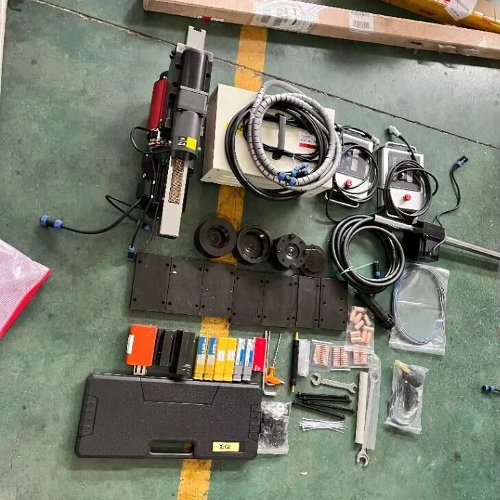 P230 Portable Journal Lathe Shaft Turning Truck Repair Shaft Repair Field Service Automatic Turning & Welding Machine