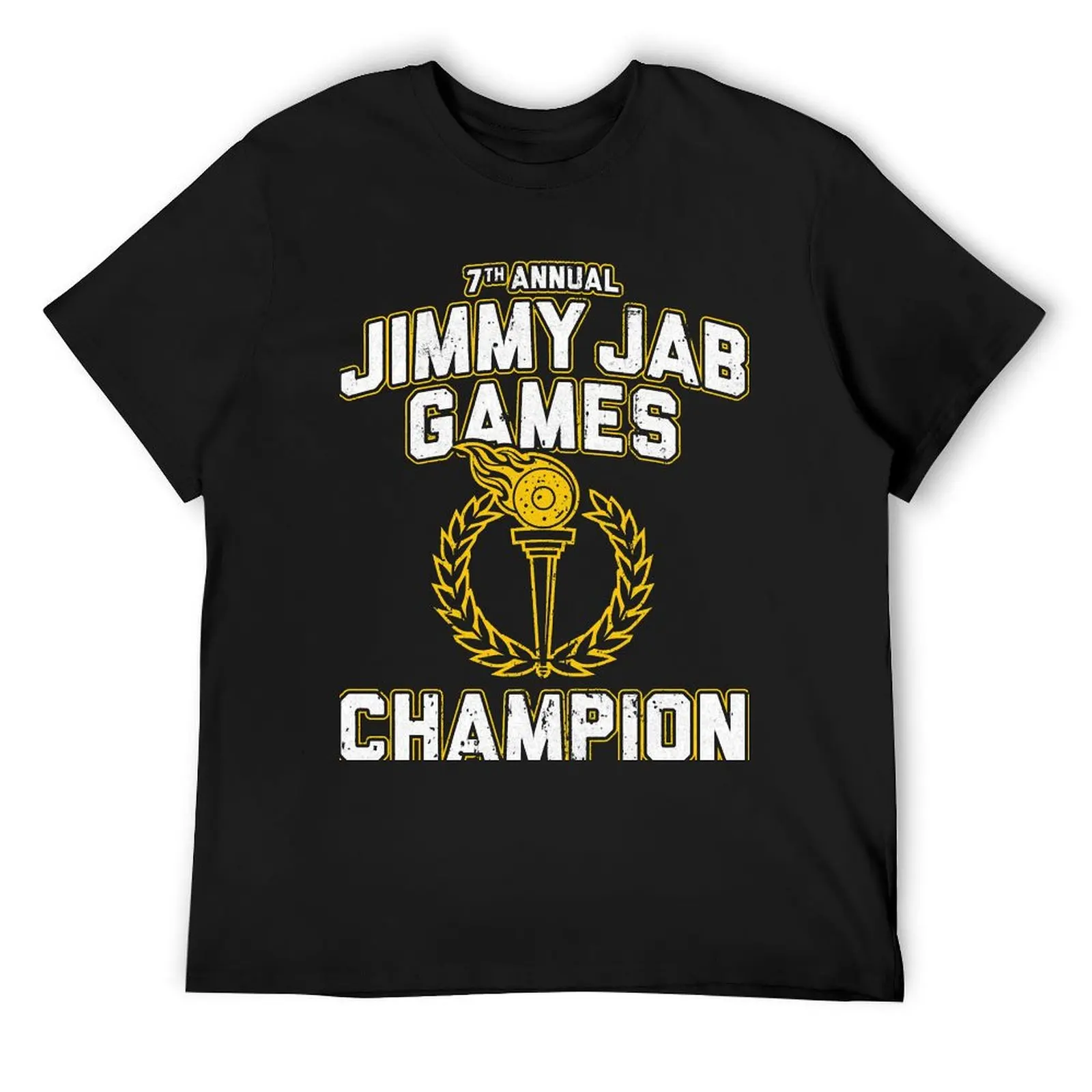 

Футболка Jimmy Jab Games Champion, рубашка на заказ, большие размеры, винтажная одежда, корейская модная футболка большого размера для мужчин