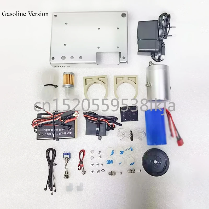TOYAN FS-200AC bricolage Version méthanol Kit de Version essence avec démarreur de moteur adapté aux jouets de modèle de moteur à double cylindre