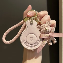 Leather Car Key Case for Mini Cooper R56 Countryman Clubman One R57 R58 Cabrio R60 R61 2007-2014 Keychain Cover Fob Accessories