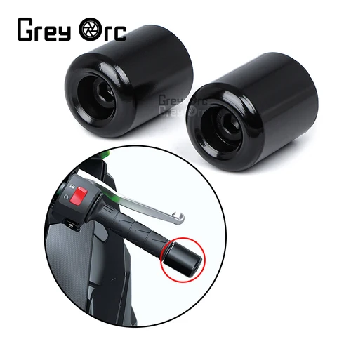 Empuñaduras de manillar de hierro para Kawasaki Z1000, Z400, Z800, Z650, ZX6R, ZX10R, ZX14R, ZX636, Ninja650, Ninja1000