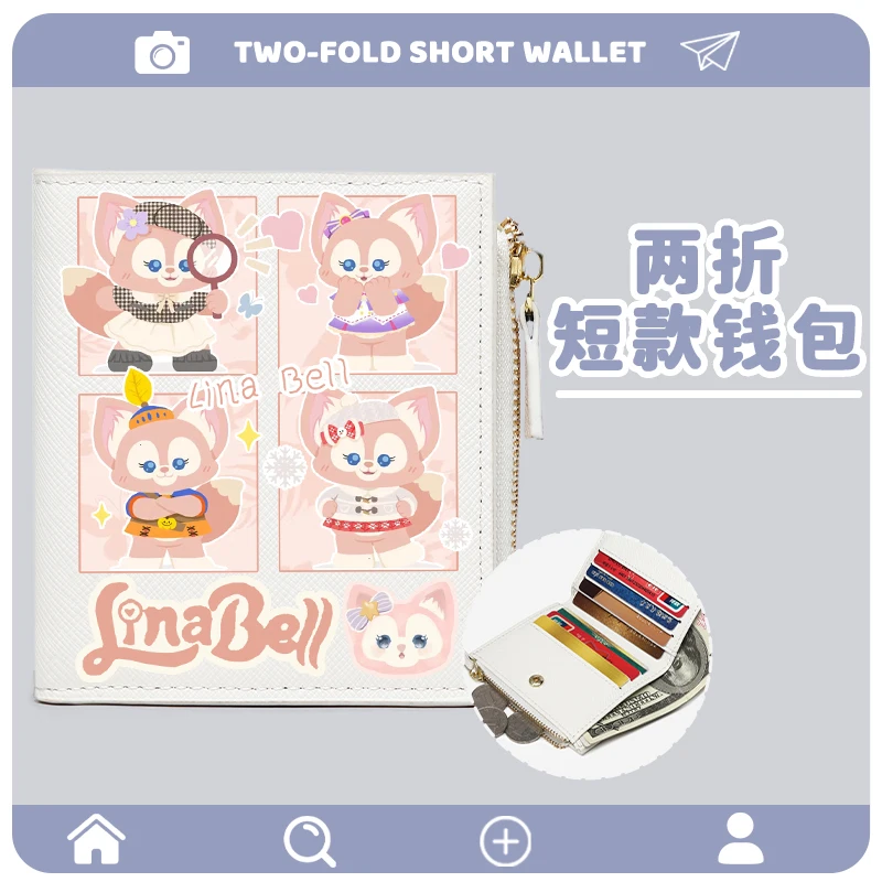 Melody cute cartoon Japanese style Ins wind wallet short female student coin purse thin Kuroumi