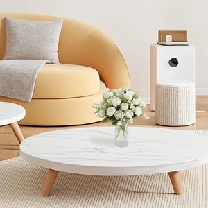 Artificial pink bouquet, white silk peony, 5 big head, 4 small sprouts, for wedding, home decoration, 30cm 10 Main Sales Giant Flower - №3