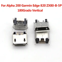 5Pin Micro Mini USB Jack Socket Charging Port Dock for Alpha 200 Garmin Edge 820 ZX80-B-5P 180Grado Vertical SMT 5P Connector