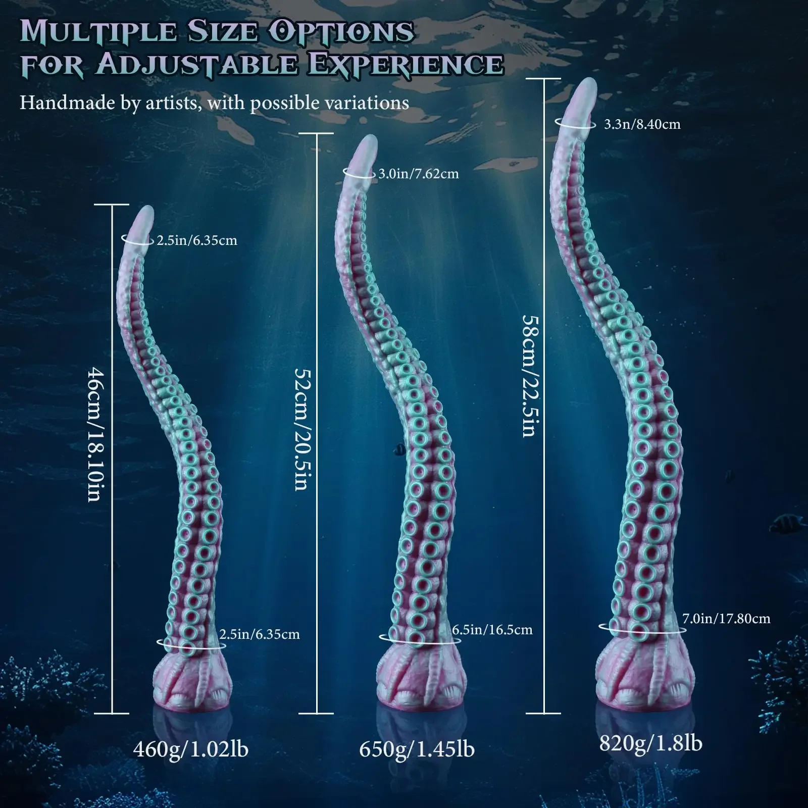 Consolador tentáculo de pulpo, tapón Anal, dilatador de glúteos con ventosa grande, Juguetes sexuales para mujeres y hombres, expansor de ano, masaje Vaginal de próstata