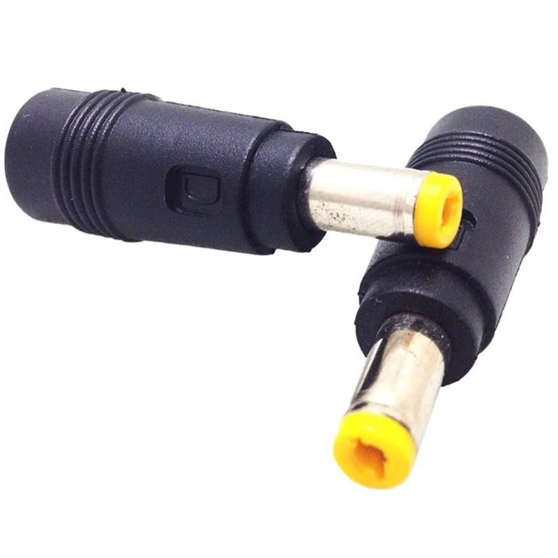 Adaptador alimentação universal 5,5x2,1mm fêmea para 2,5x0,7mm/3,5x1,35mm/4,0x1,7mm